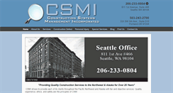 Desktop Screenshot of csminw.com